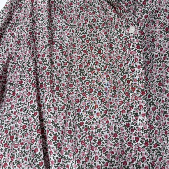 & Other Stories Paris Atelier Floral Print Silk Blend Blouse Size 8 - Picture 7 of 15